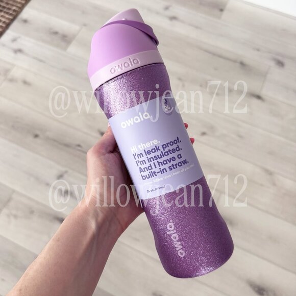 “So Eggstra" Owala Color Drop - 24 oz Freesip - Limited Edition Easter - Picture 7 of 8